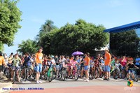 Vereadores participam de Passeio Ciclístico