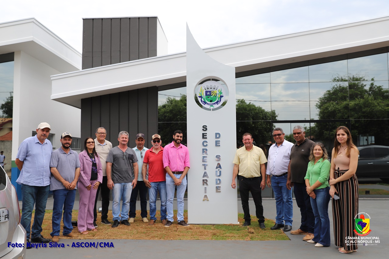 Vereadores prestigiam entrega do novo Núcleo de Secretarias da Prefeitura de Alcinópolis